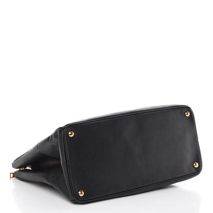 Prada Saffiano Lux Extra Large Galleria Double Zip Tote Black 4 of 10