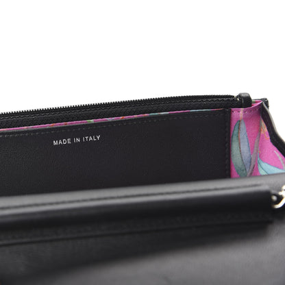 Chanel Calfskin Whipstitch Wallet On Chain WOC Black 9 of 12
