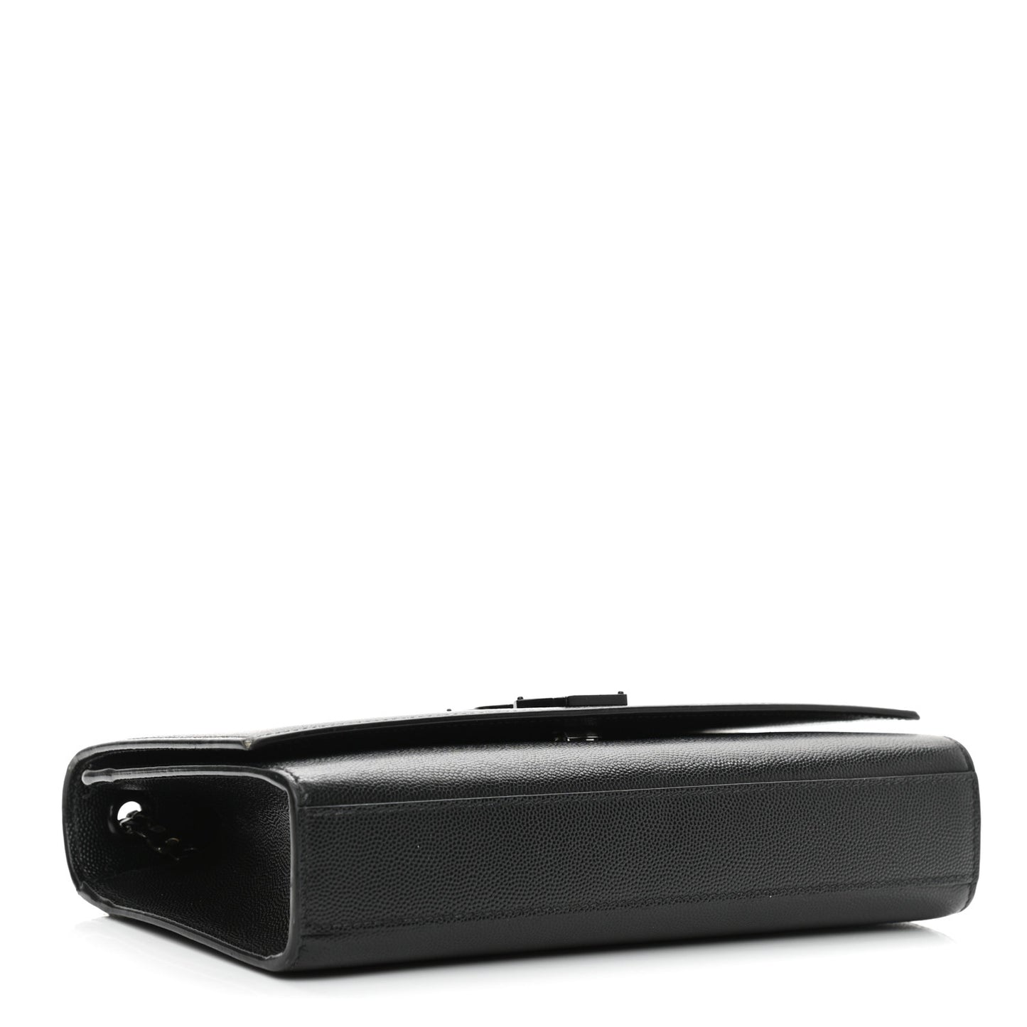 Grain De Poudre Medium Classic Monogram Kate Satchel Black