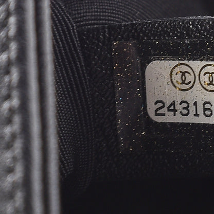Chanel Lambskin Quilted Medium Boy Flap Black 7 of 8