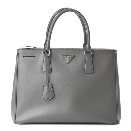 Prada Saffiano Medium Galleria Double Zip Tote Marmo 1 of 10
