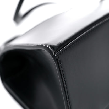 Balenciaga Shiny Box Calfskin Small Hourglass Top Handle Bag Black 10 of 13