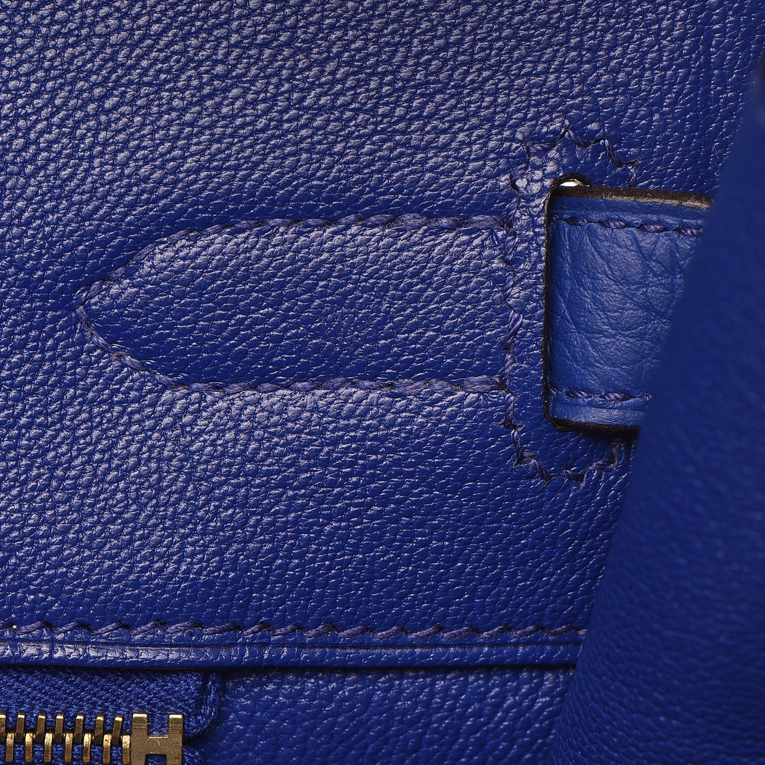Hermes Togo Birkin 35 Bleu Electrique 11 of 32