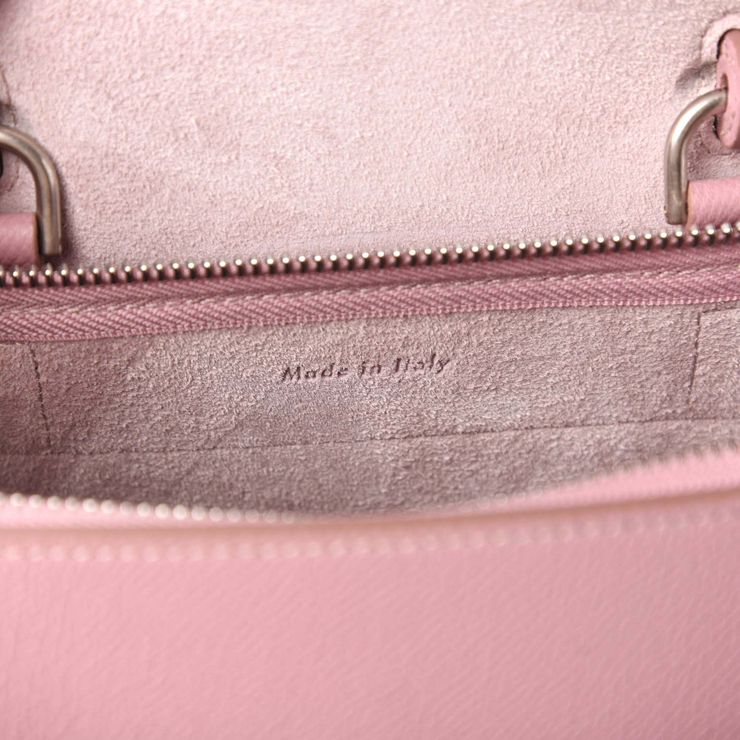 Celine Grained Calfskin Nano Belt Bag Antique Rose 8 of 9