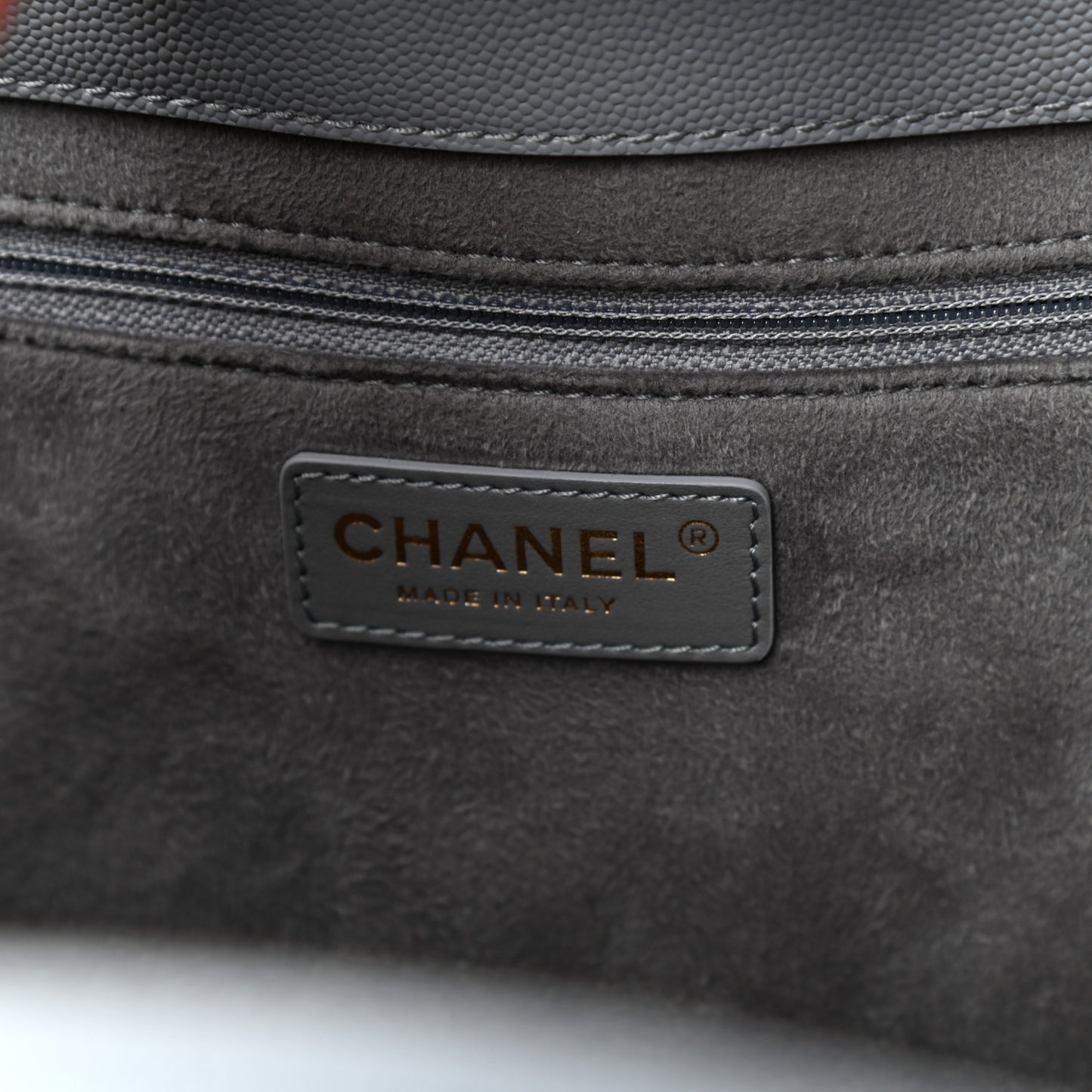 Caviar Studded Small Deauville Tote Grey