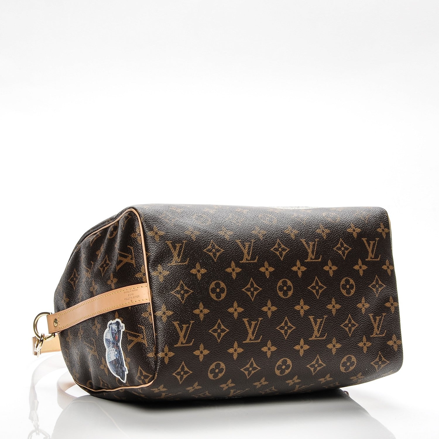Louis Vuitton Monogram World Tour Speedy Bandouliere 30 4 of 6