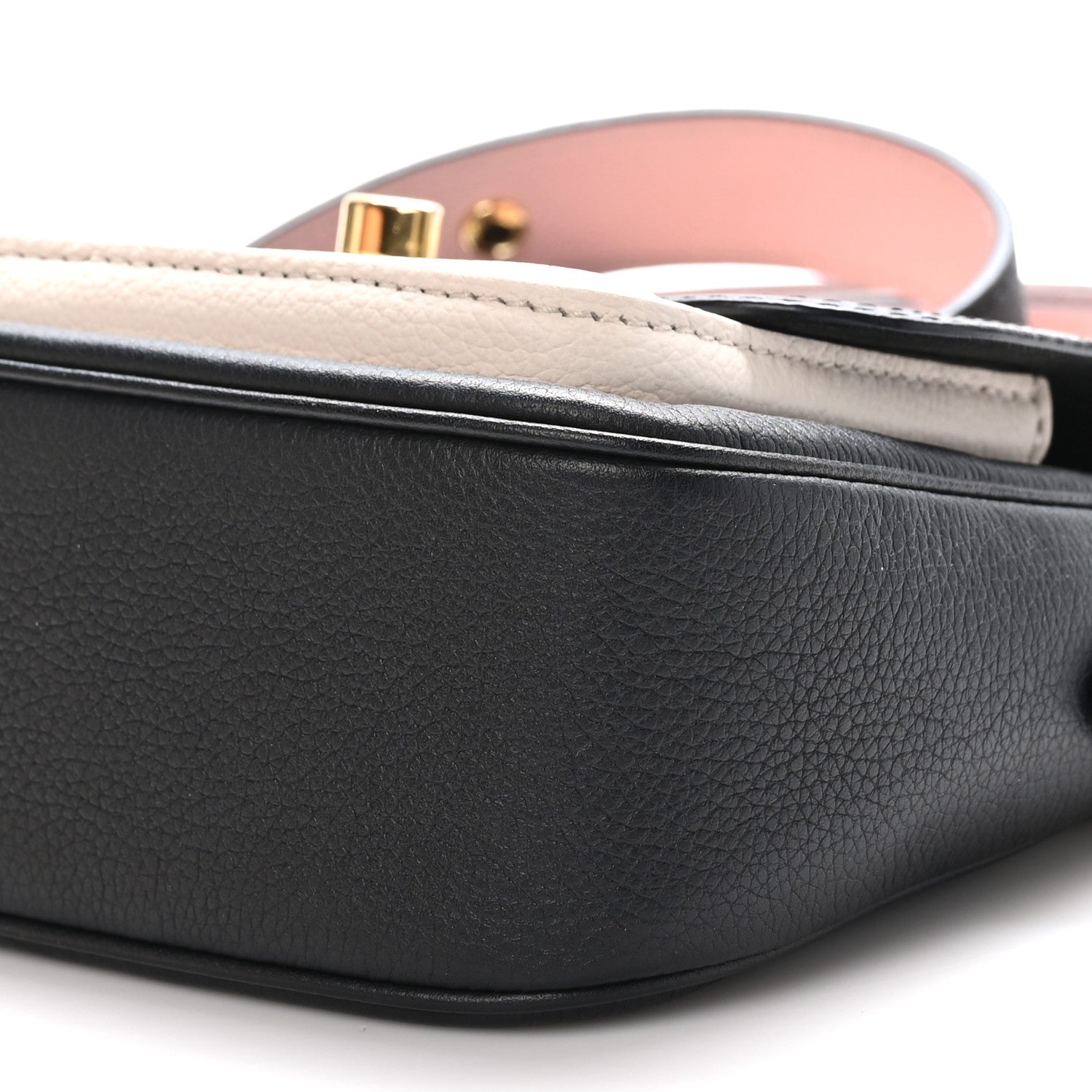 Louis Vuitton Grained Calfskin Lockme Tender Black 9 of 10