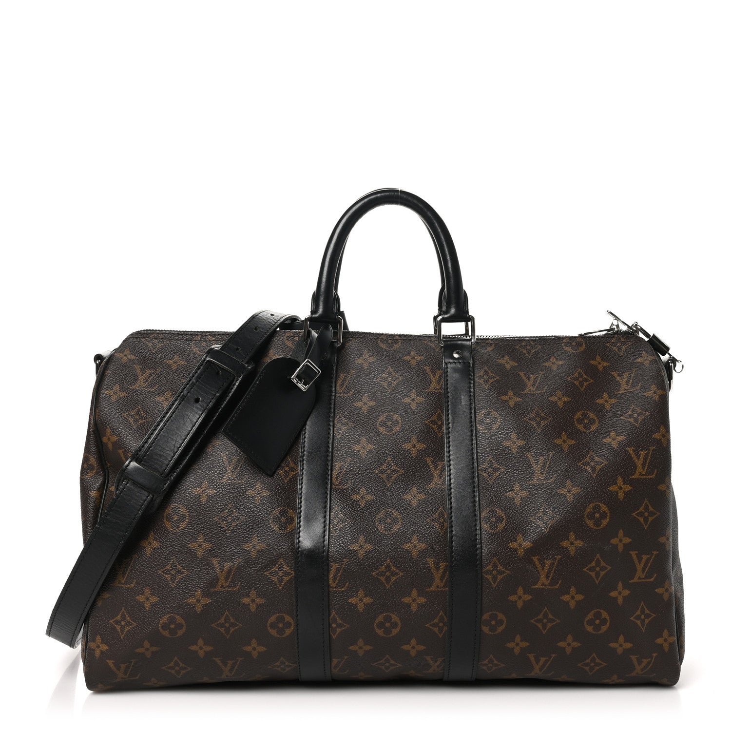 Louis Vuitton Monogram Macassar Keepall Bandouliere 45 1 of 10