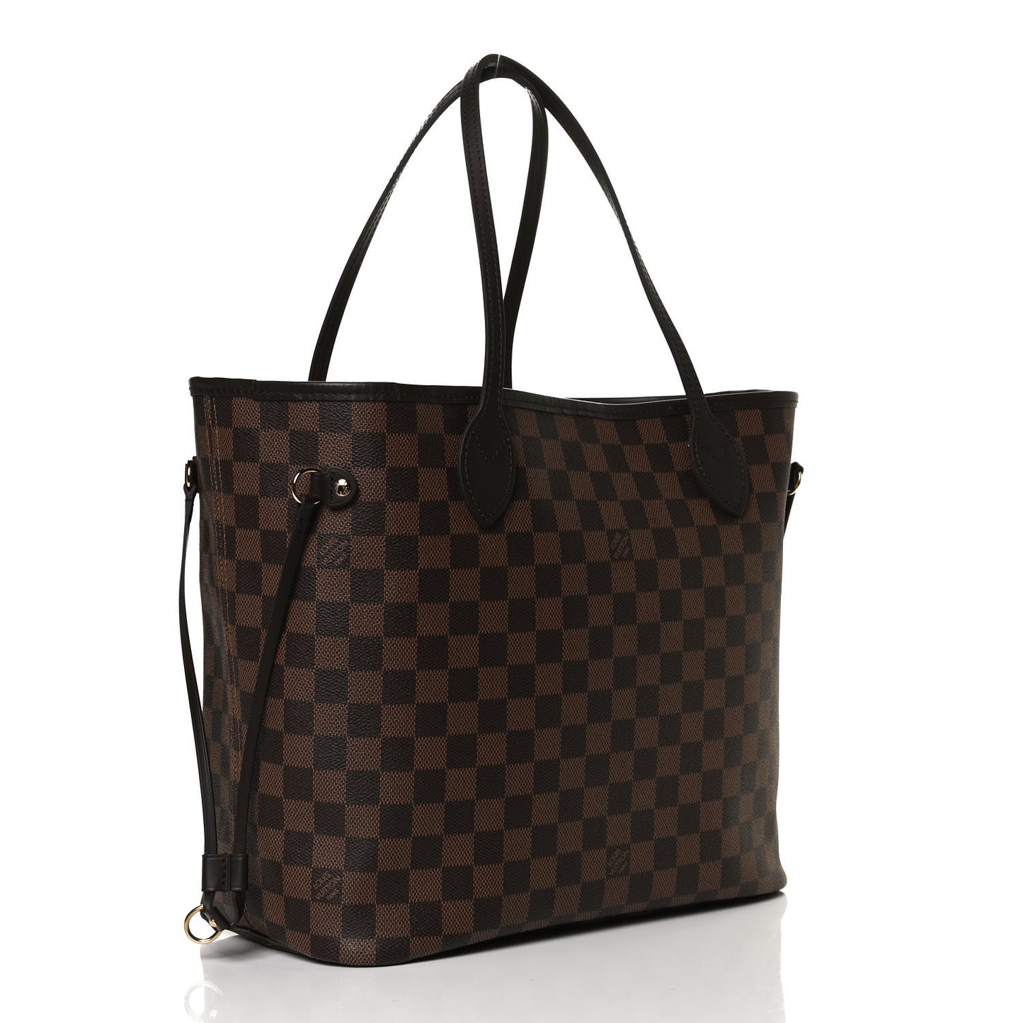 Damier Ebene Neo Neverfull MM Rose Ballerine