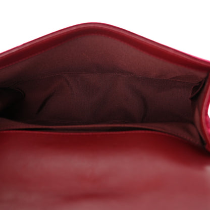 Chanel Velvet Quilted Medium Boy Flap Burgundy 5 of 11