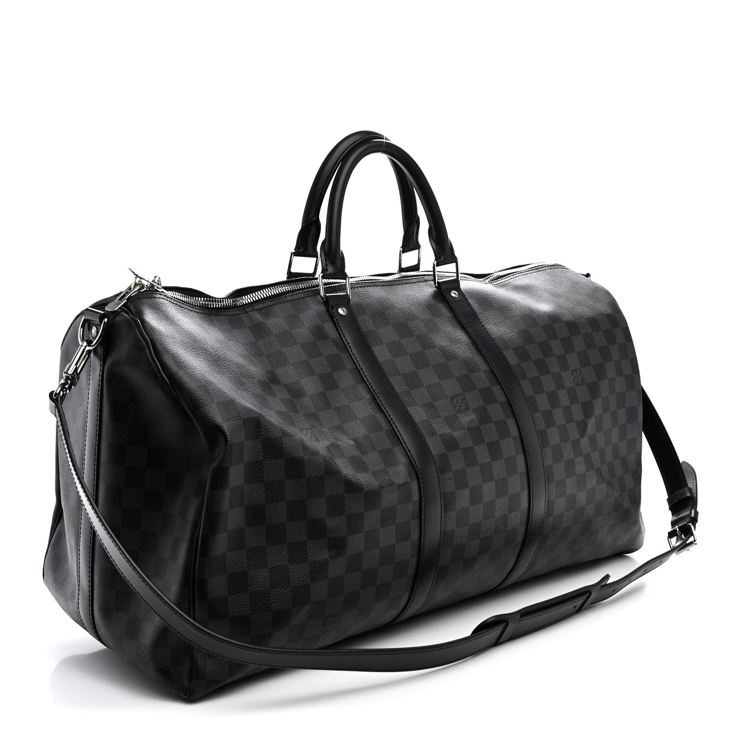 Louis Vuitton Damier Graphite Keepall Bandouliere 55 2 of 9