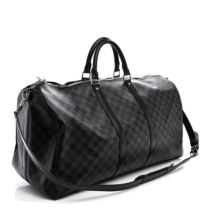 Louis Vuitton Damier Graphite Keepall Bandouliere 55 2 of 9