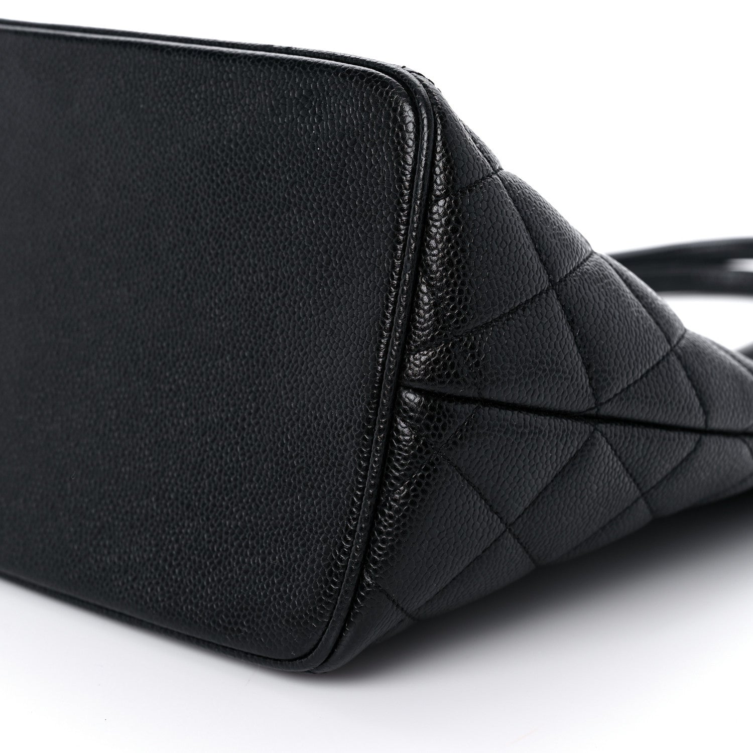 Chanel Caviar Quilted Medallion Tote Black 9 of 10