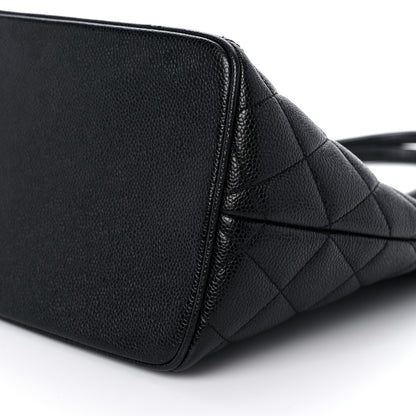 Chanel Caviar Quilted Medallion Tote Black 9 of 10