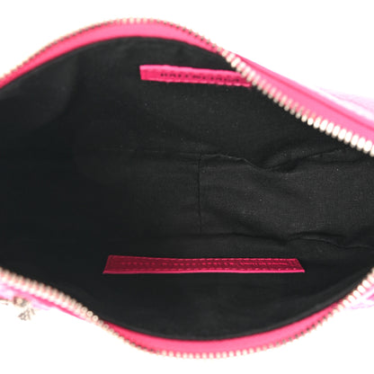Balenciaga Agneau Arena Le Cagole Shoulder Bag XS Hot Pink 6 of 10