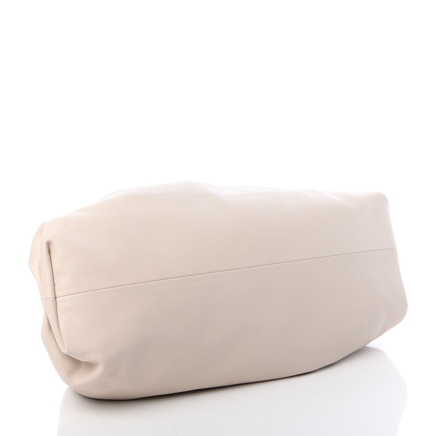 Bottega Veneta Smooth Butter Calf The Pouch Oversized Clutch Mist 3 of 9