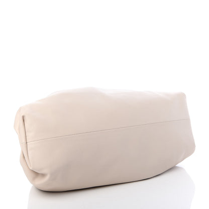 Bottega Veneta Smooth Butter Calf The Pouch Oversized Clutch Mist 3 of 9