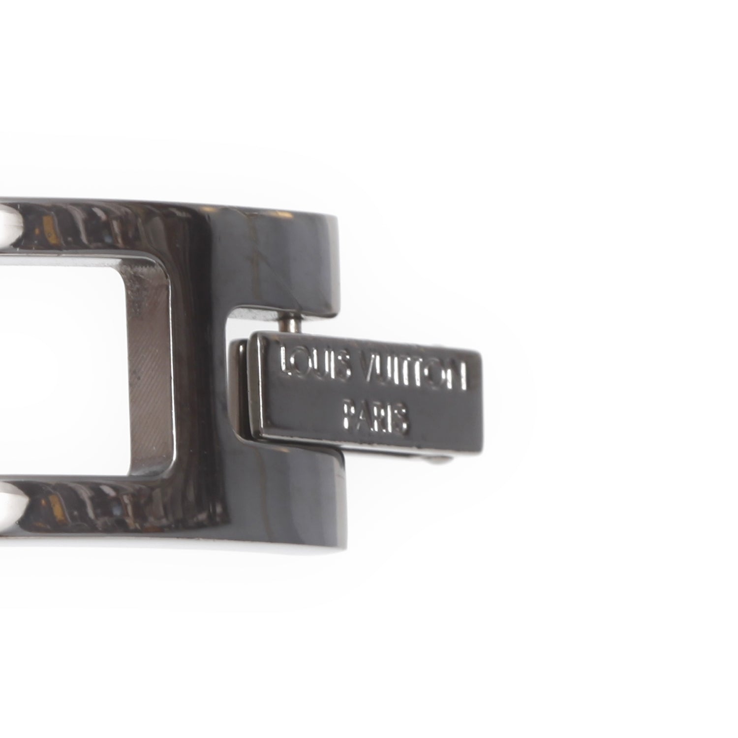 Louis Vuitton Mens Tiger Wood Cape Town Bracelet Silver 5 of 6