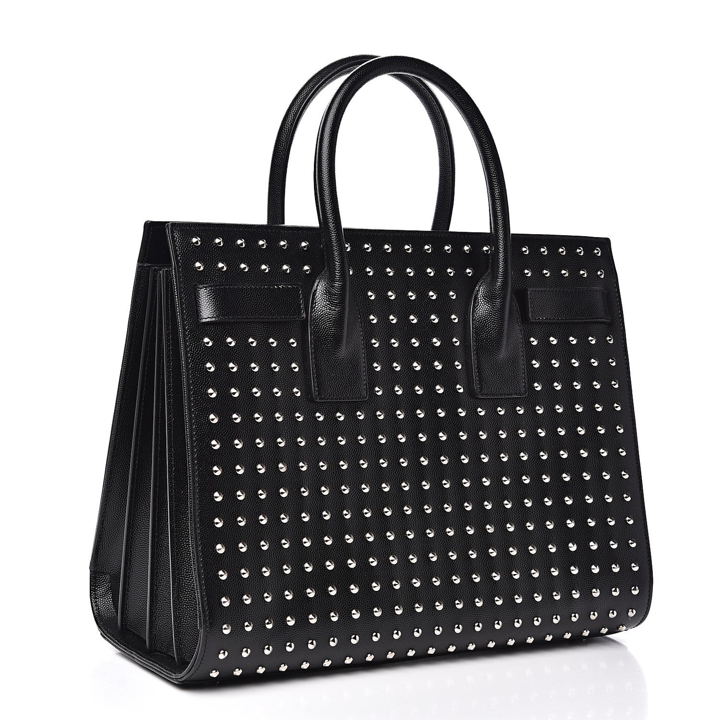 Grain De Poudre Studded Small Sac De Jour Black