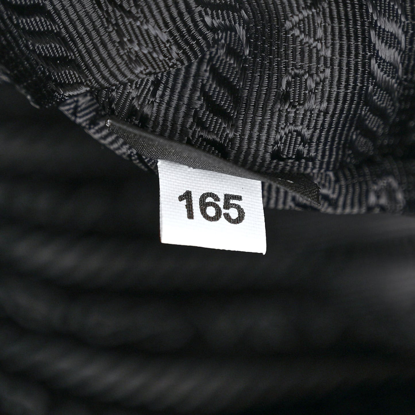 Nylon Tessuto Impuntu Quilted Tote Black