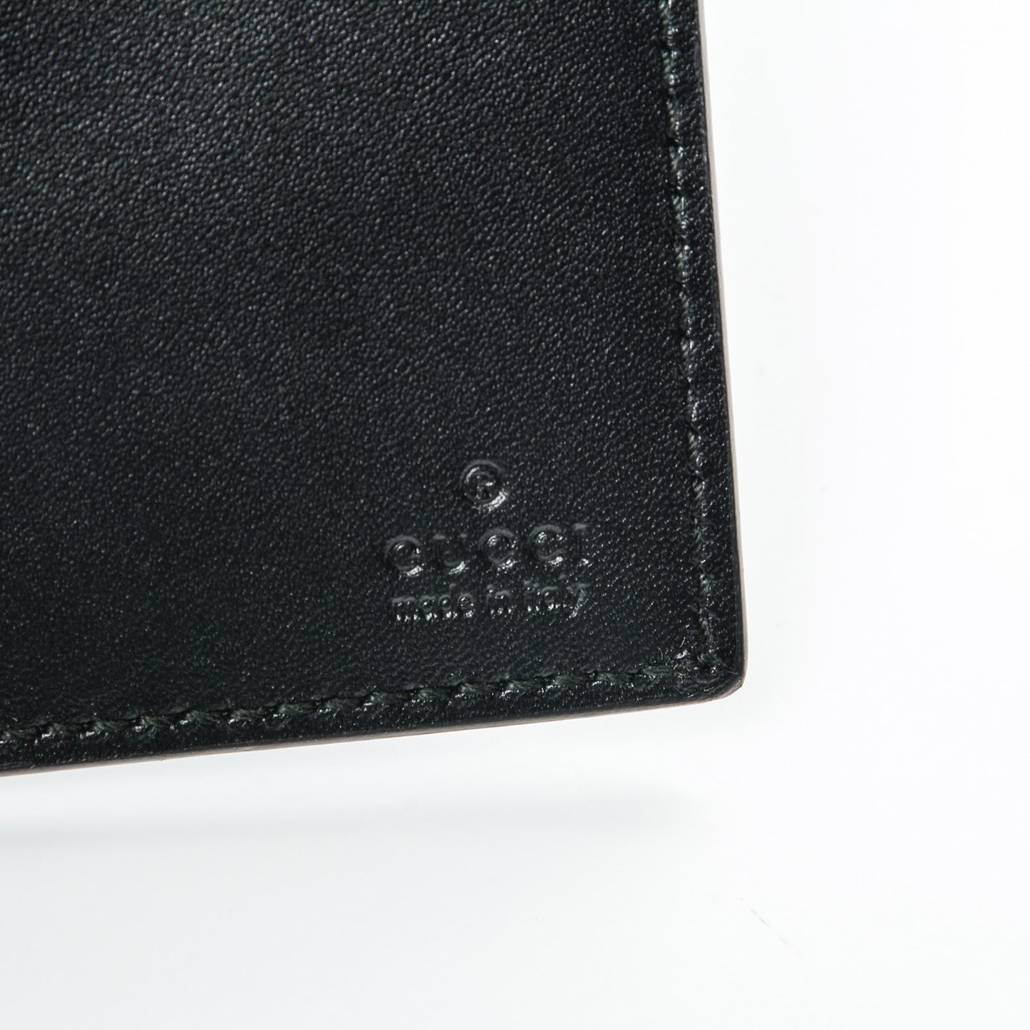 Guccissima Margaux Calfskin Avel Wallet Black