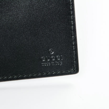 Gucci Guccissima Margaux Calfskin Avel Wallet Black 6 of 7