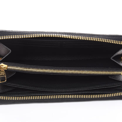 Louis Vuitton Empreinte Zippy Wallet Black 5 of 8