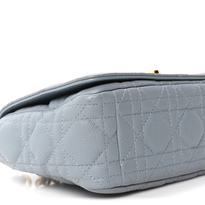Christian Dior Calfskin Cannage Small Caro Bag Cloud Blue 9 of 10