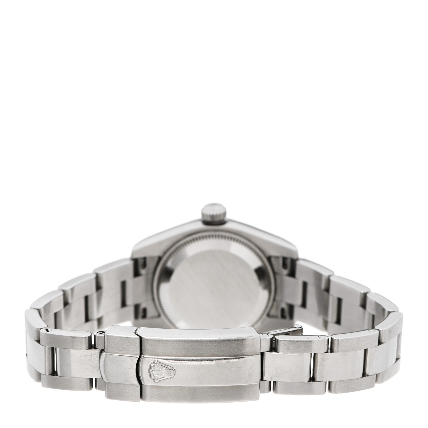 Rolex Stainless Steel 18K White Gold Diamond 26mm Oyster Perpetual Datejust Watch Silver 179174 3 of 5