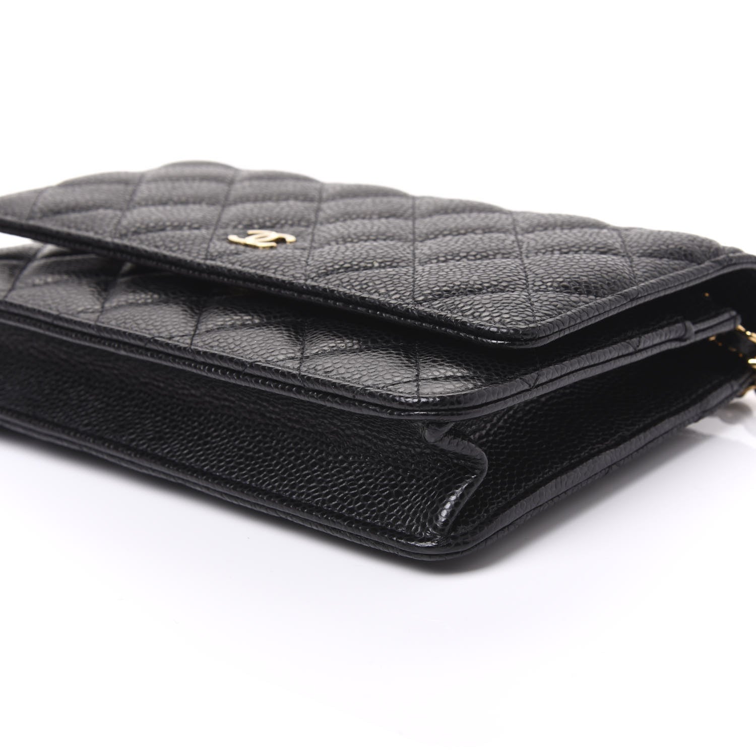 Chanel Caviar Quilted Wallet On Chain WOC Black 6 of 11