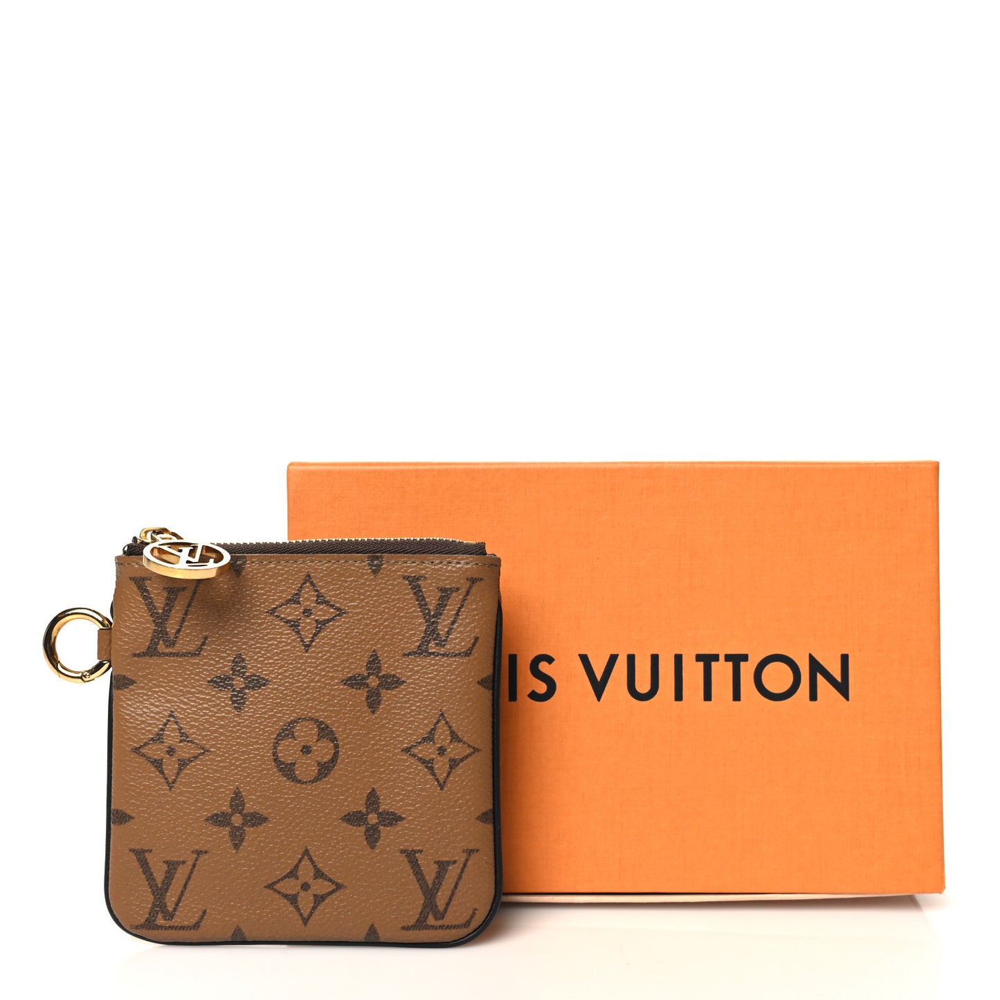 Reverse Monogram Trio Square Pouch