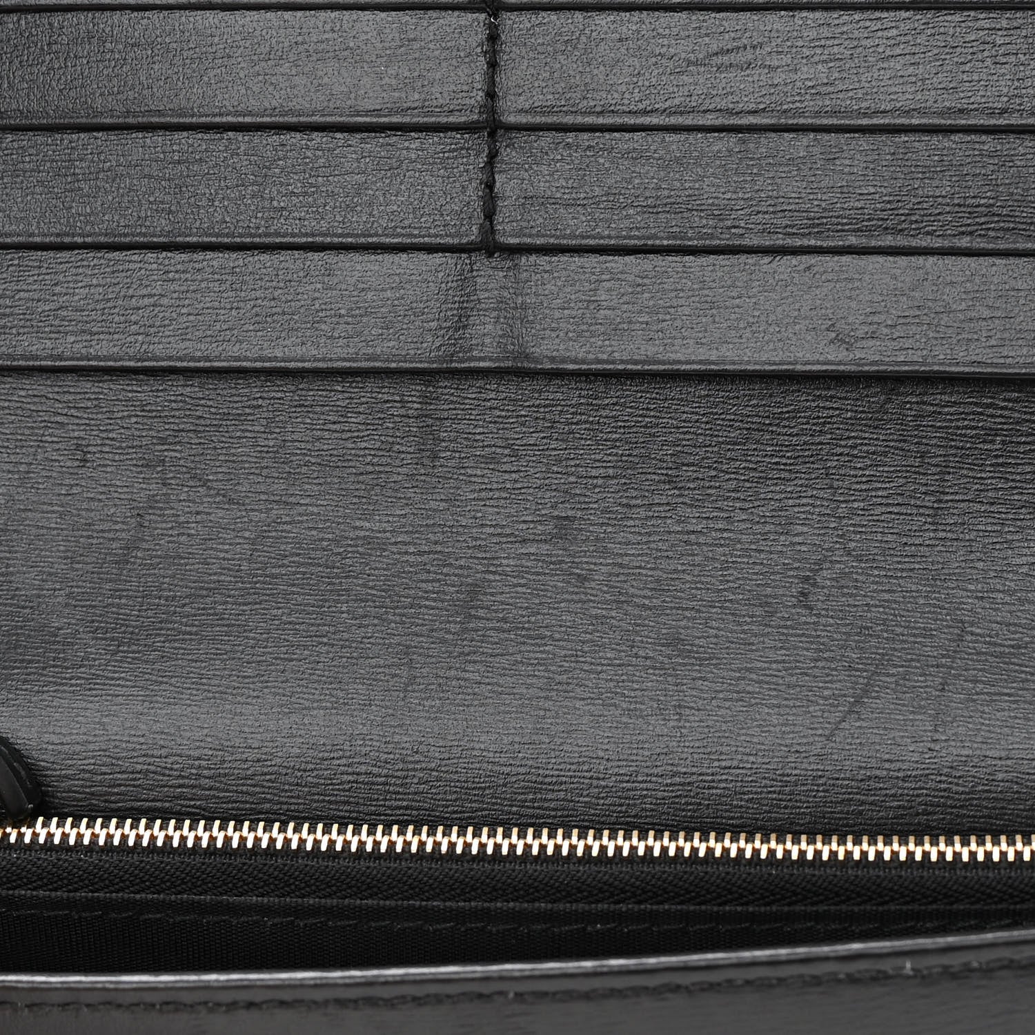 Gucci Boarded Plutone Calfskin Horsebit 1955 Wallet On Chain Black 11 of 16