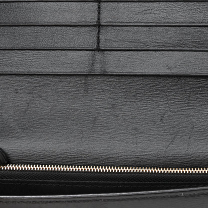 Gucci Boarded Plutone Calfskin Horsebit 1955 Wallet On Chain Black 11 of 16