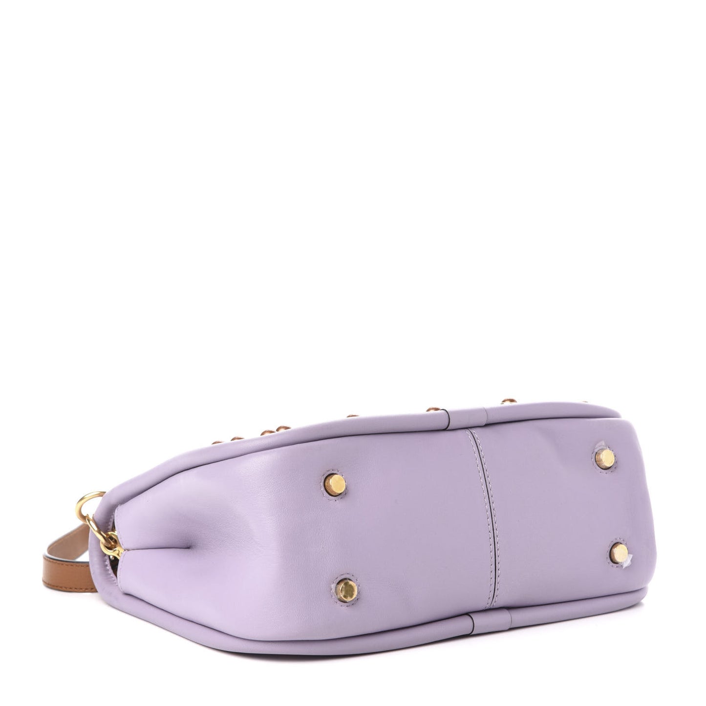 Nappa Studded Leighton Purple