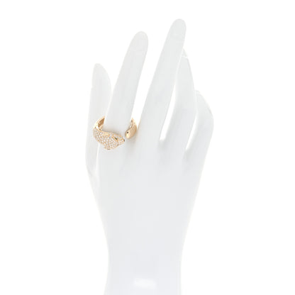 Cartier 18K Yellow Gold Diamond Emerald Black Onyx Panthere De Cartier Ring 65 11 2 of 7