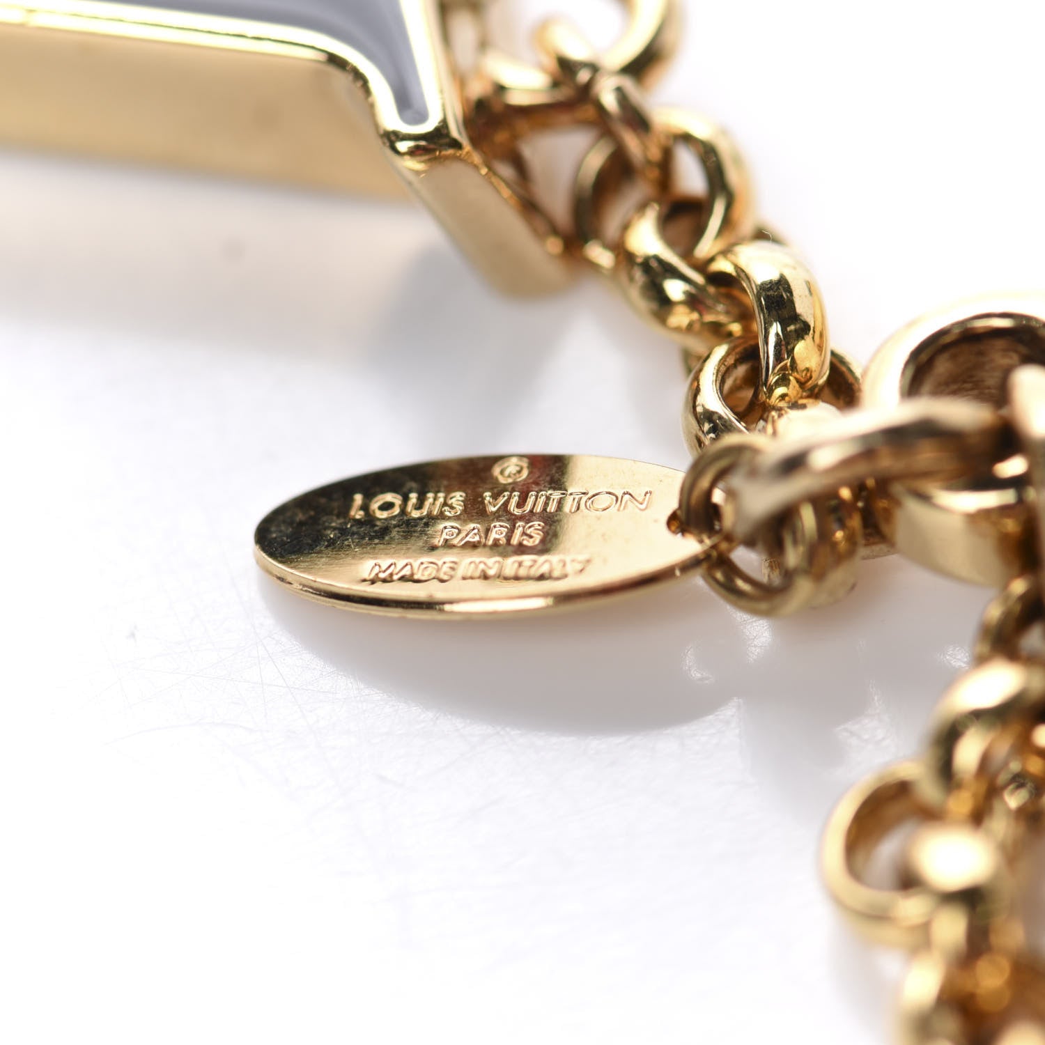 Louis Vuitton Fleur De Monogram Bag Charm Dore 4 of 4
