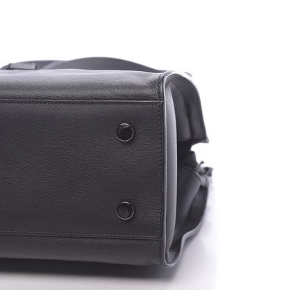Saint Laurent Calfskin Monogram Baby Downtown Cabas Black 9 of 9