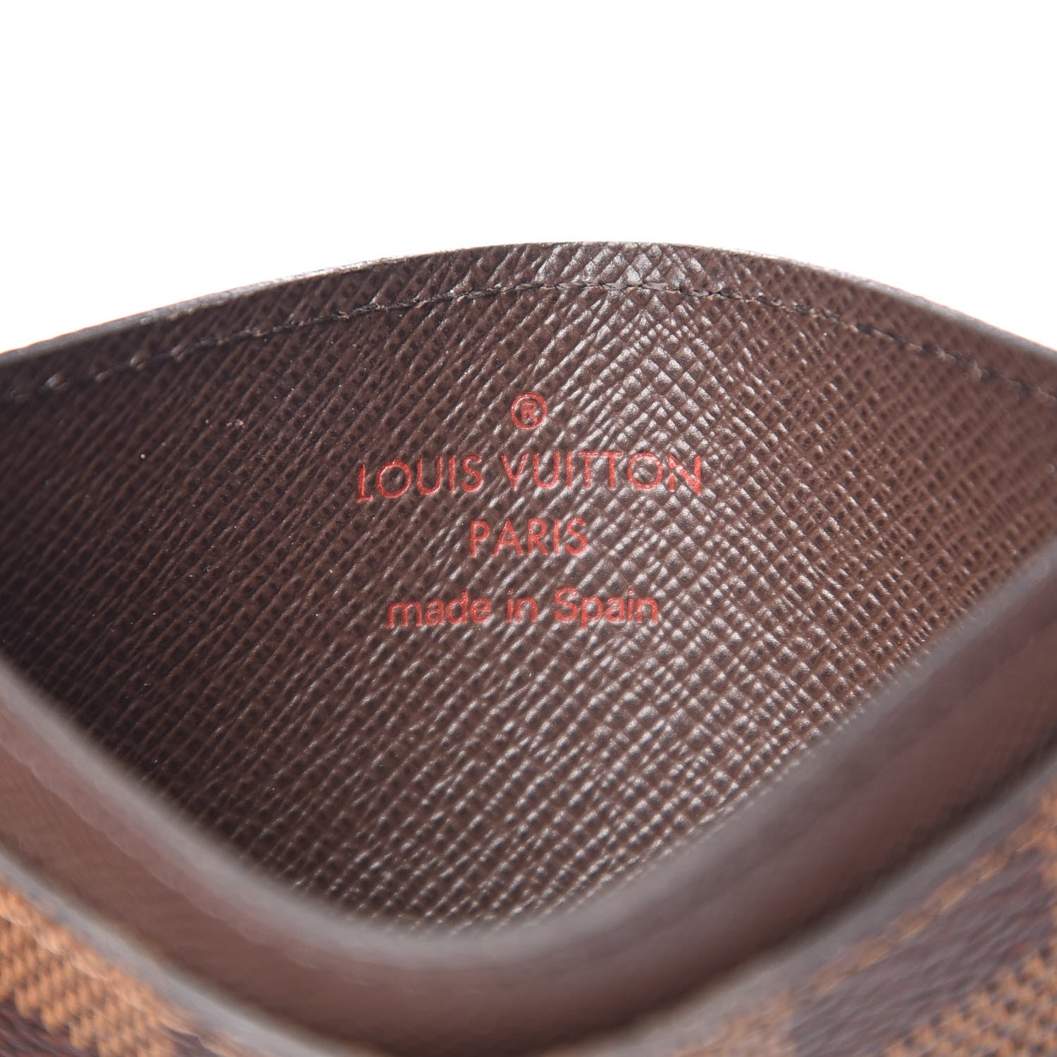 Louis Vuitton Damier Ebene Card Holder 6 of 10