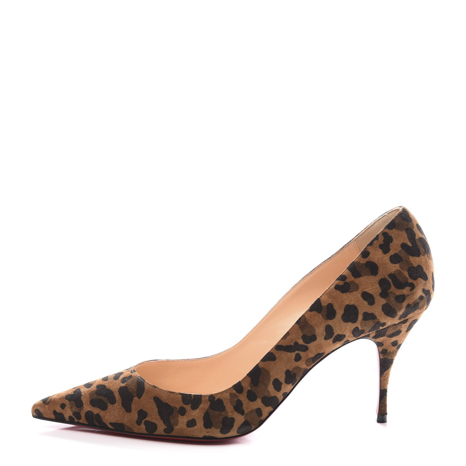 Christian Louboutin Veau Velours Clare 80 Pumps 40 Caramel 1 of 10