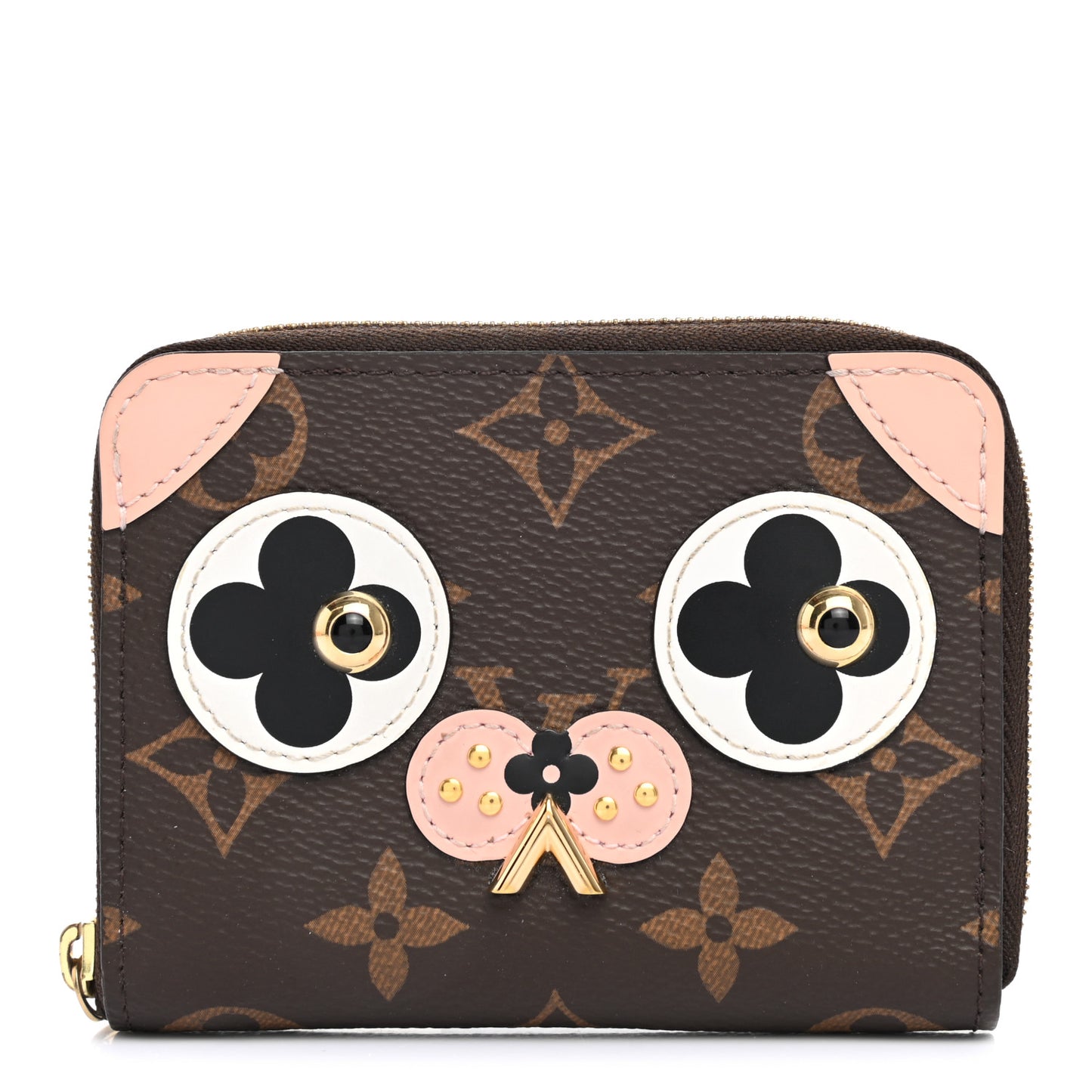 Monogram Valentine Dog Zippy Coin Purse