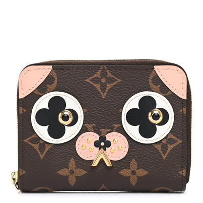 Louis Vuitton Monogram Valentine Dog Zippy Coin Purse 1 of 10