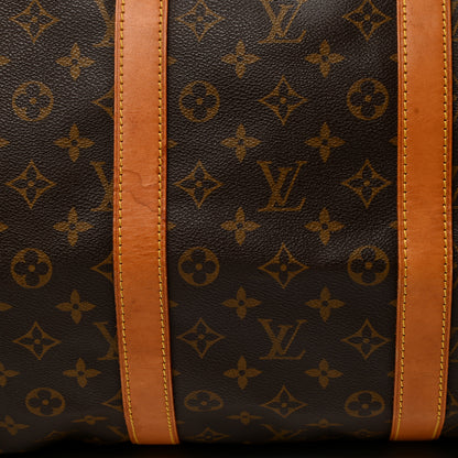 Louis Vuitton Monogram Keepall Bandouliere 55 13 of 16