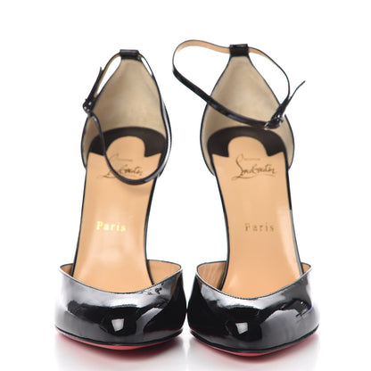 Christian Louboutin Patent Dollyla 100 Pumps 41.5 Black 2 of 8