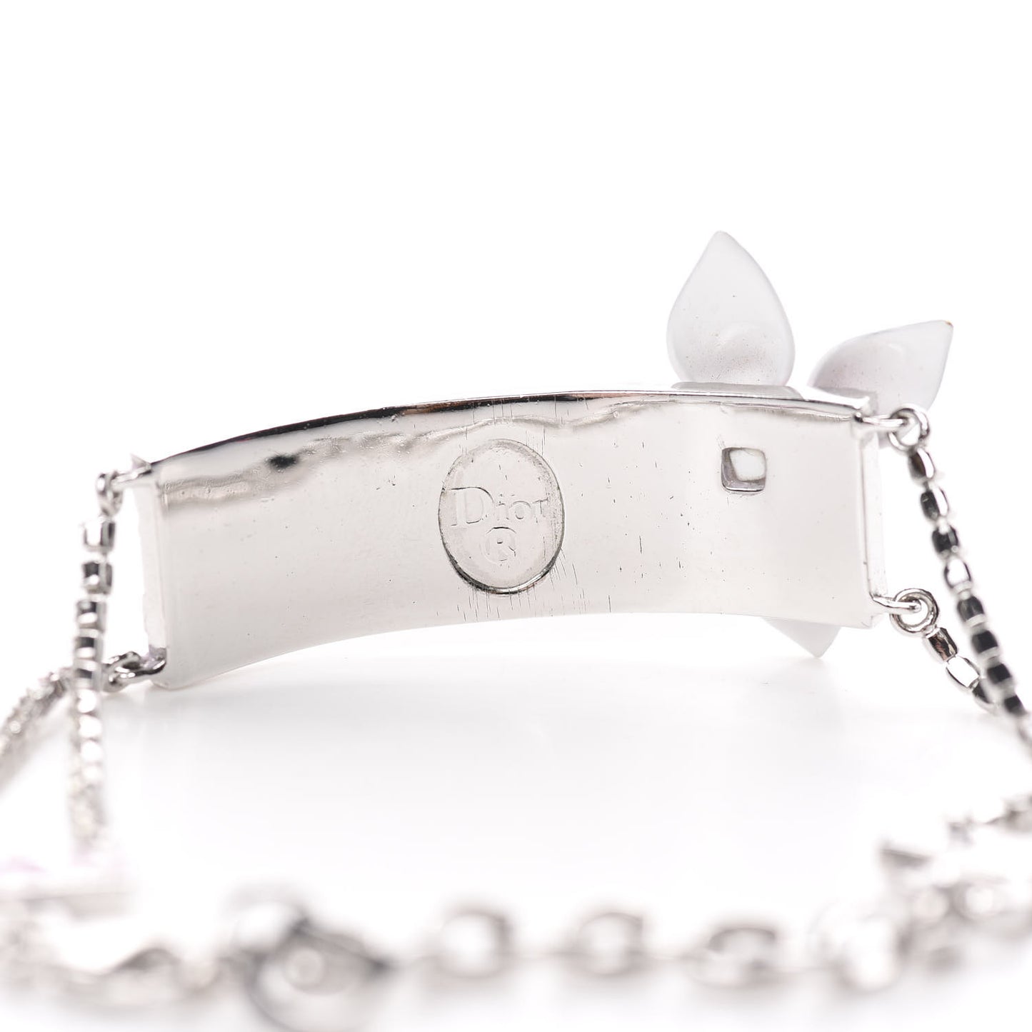 Metal Diorissimo Girly Charm Bracelet Pink