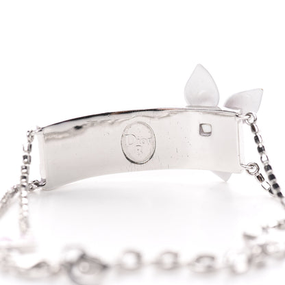 Christian Dior Metal Diorissimo Girly Charm Bracelet Pink 4 of 4