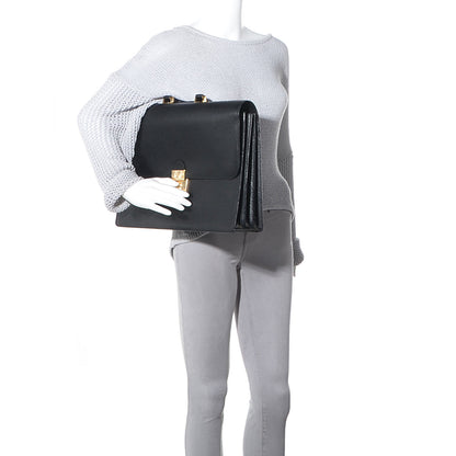 Gucci Leather Briefcase Black 2 of 7