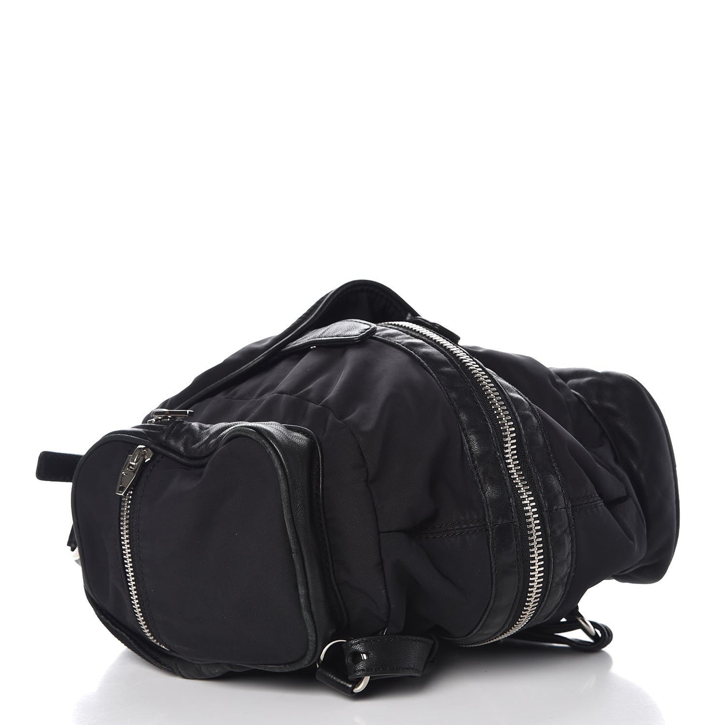 Nappa Nylon Mini Marti Backpack Black