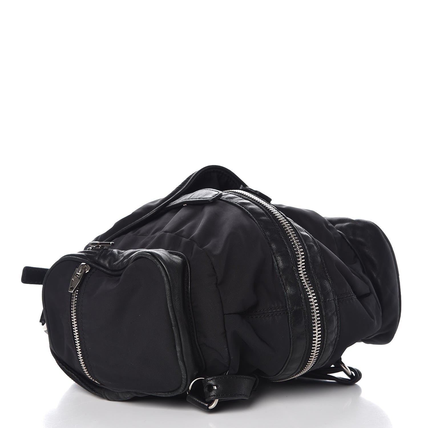 Alexander Wang Nappa Nylon Mini Marti Backpack Black 5 of 12