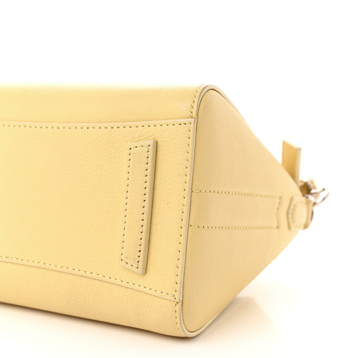 Sugar Goatskin Mini Antigona Yellow