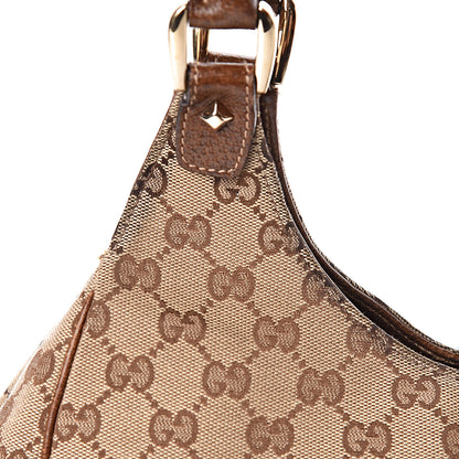 Gucci Monogram Calfskin Large Bardot Shoulder Bag Brown 15 of 20